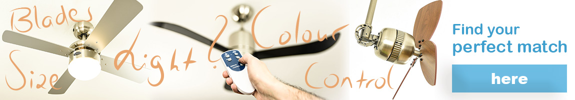 Find your ideal ceiling fan Find your ideal ceiling fan